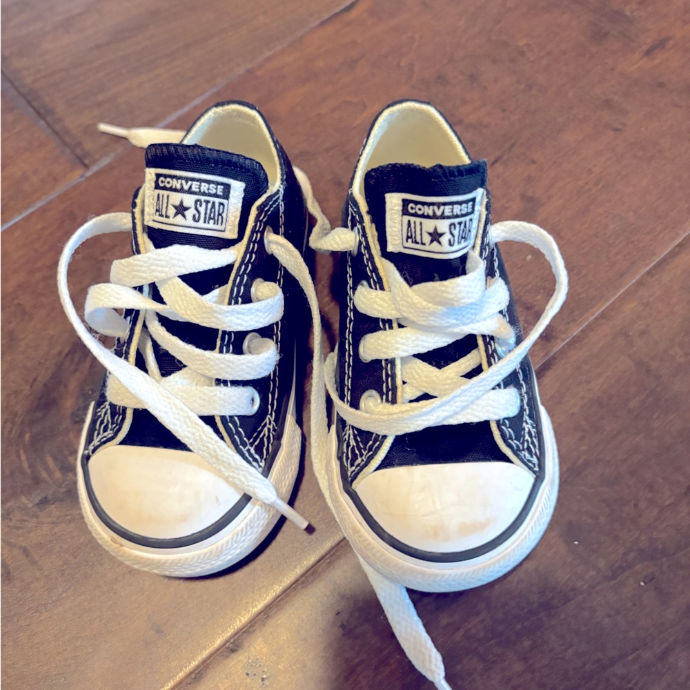 Converse Chuck Taylor All Star Lo Sneaker - Toddler - Black
